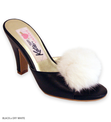 PON PON mule / BLACK x OFF WHITE