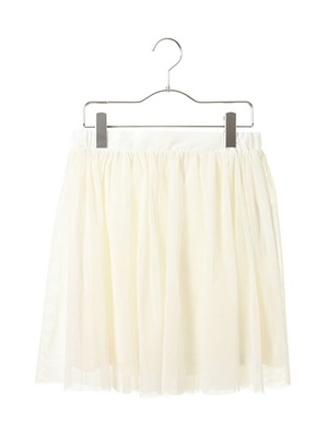 チュールミニスカート