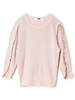 フリルオープンソデプルオーバー