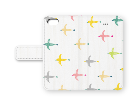 鳥の旅(白キャンパス)