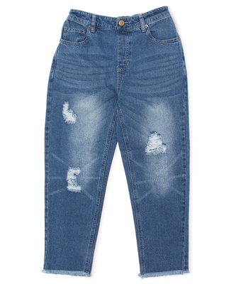 イージーダメージカットデニムPT