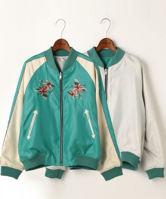 リバーシブルスカジャン×MA-1