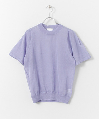 シースルーフレアスリーブニット