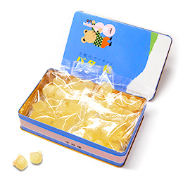 小熊のプーチャンバター飴(大缶) 6袋入