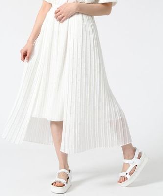 apart by lowrys(アパートバイローリーズ)スターステッフプリーツスカート