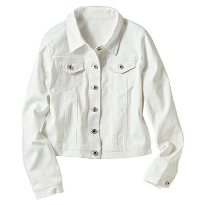 ホワイトデニムジャケット