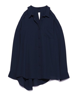 ドレープブラウス