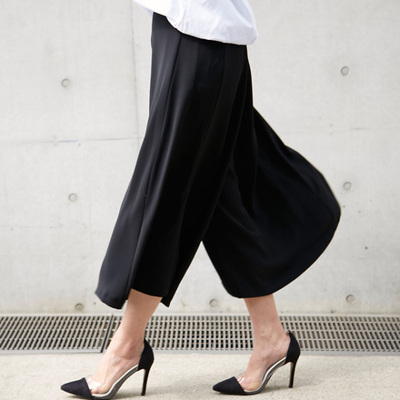 &.NOSTALGIA 【Gaucho pants】レディース パンツ