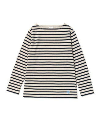 ボーダー ロングスリーブ プルオーバー