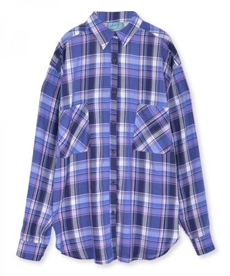 DEICY テンセルチェックシャツ