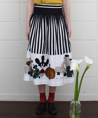 ベジタブルプリント タックSK