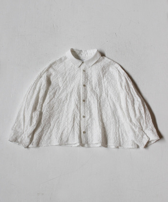 C/Li ローン ボタニカル刺しゅう　ゆるスリーブBL