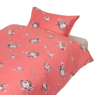 【シングル】 モノロッソ コンフォーターケース ピンク（W1500×D2100mm）