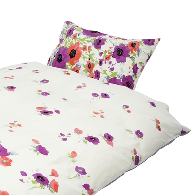 【シングル】 サモナ コンフォーターケース パープル（W1500×D2100mm）