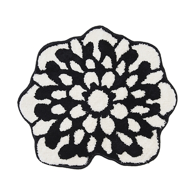 ダリア バスマット ブラック