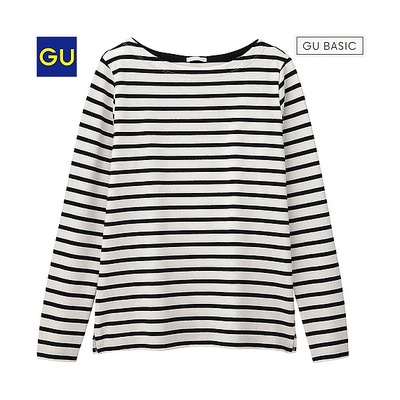 ボーダーボートネックT