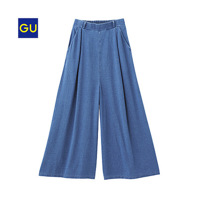 イージーデニムライクスカンツ