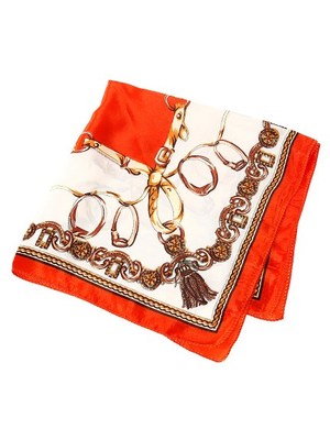 チェーン柄スカーフ