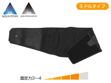 ファイテンサポーター 腰用ミドルタイプ