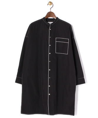 刺繍シャツワンピース