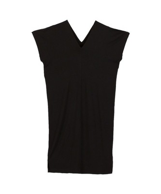 Vネックカットワンピース