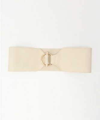 リングバックルワイドベルト