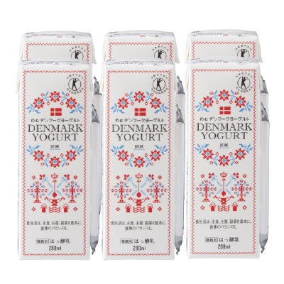 のむデンマークヨーグルト200ml(加糖):6本 