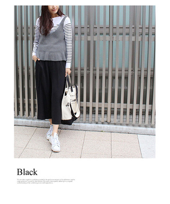 ガウチョパンツ ワイドパンツ