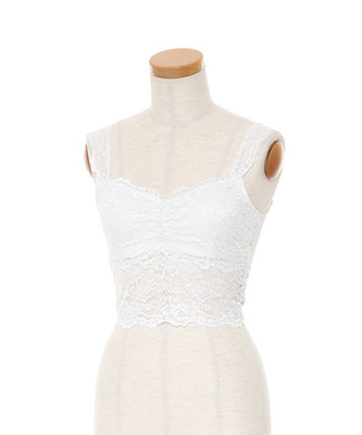 レースビスチェ