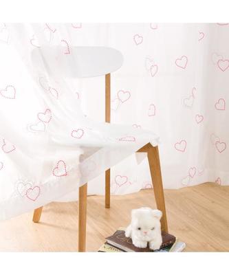 スカーテン Ｎハート（幅101-200/丈90-170cm）