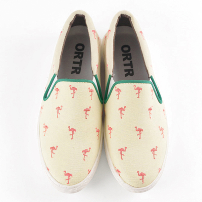 ORiental TRaffic 刺繍スリッポン