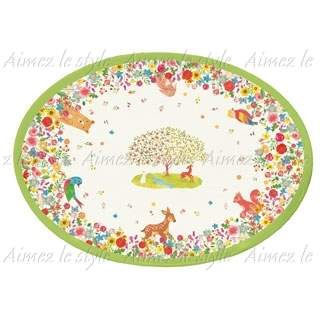 オーバルプレート　パラダイス