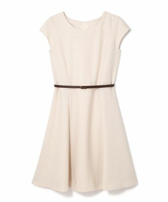 リネンライクブッチャーワンピース