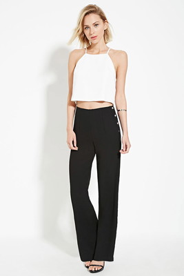 セーラーボタンワイドパンツ