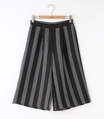 【LUCCA COUTURE】STRIPED CULOTTES