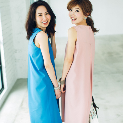 Noriko & Michiko Spring collaboration【Simple one piece】レディース ワンピース