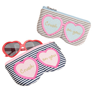 ハートサングラスケース