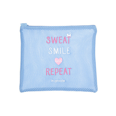 ウォッシャブルポーチスクエアＳ　（ブルー）