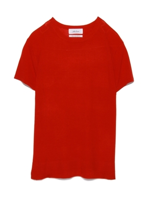 Mila Owen (ミラ オーウェン)  ビエラヤーン半袖プルオーバー