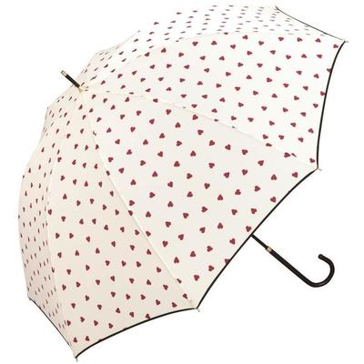 婦人長傘　ジャギーハート