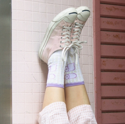 ETCHIRA OTCHIRA／ソックス「トイレットペーパー」