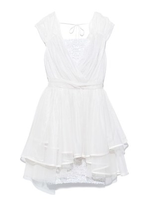 snidel   カシュクールチュールワンピース