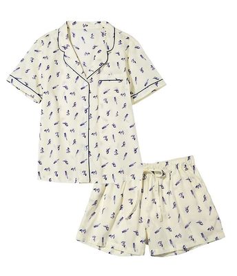 コットンサマーシャツパジャマ