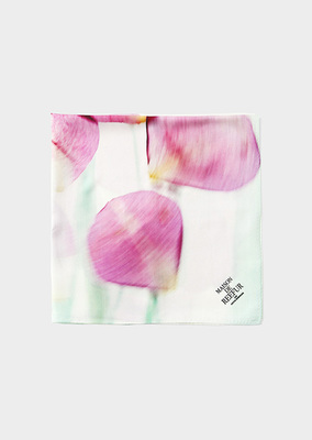 Botanical Pattern Print Scarf 