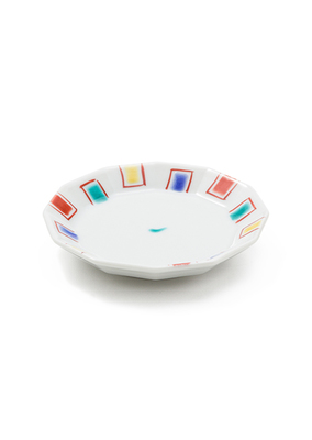 【眉石窯】Small Square Dish