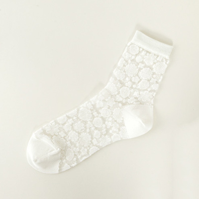 Tabio（タビオ）フラワーレースショートソックス