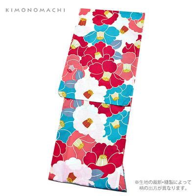 ラズベリー×コバルトブルー 椿