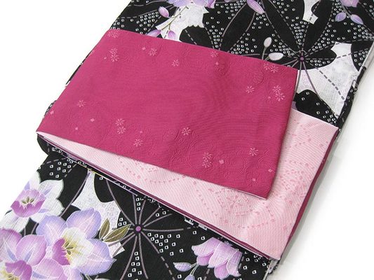 浴衣+小袋帯 2点セット