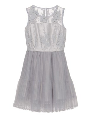 オーガンジーレースドレス