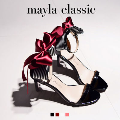 mayla classic　ベルグラッセ 7.0CM　サンダル